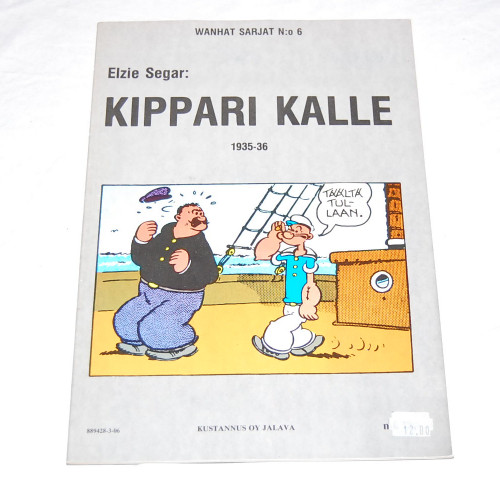 Elzie Segar Kippari Kalle 1935-36